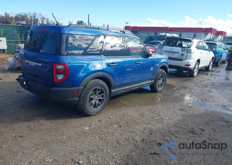 2024 Ford Bronco Sport Big Bend from USA, damaged, VIN 3FMCR9B62RRF08083